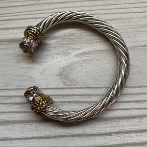 Cuff twisted bracelet